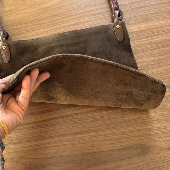 Vintage rare Ralph Lauren Suede bag - Picture 6 of 14